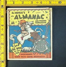 1935 Dr. Morse's Indian Root Pills Almanac and Weather Forecast Booklet