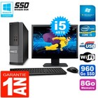 PC DELL 3020 SFF Bildschirm 27 " Core I5-4570 RAM 8Go Festplatte 960 GB SSD Wifi