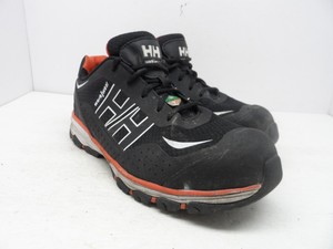 HELLY HANSEN para hombre de aluminio placa Compuesto Puntera Seguridad  Corte Bajo Zapatos Negro 10M | eBay