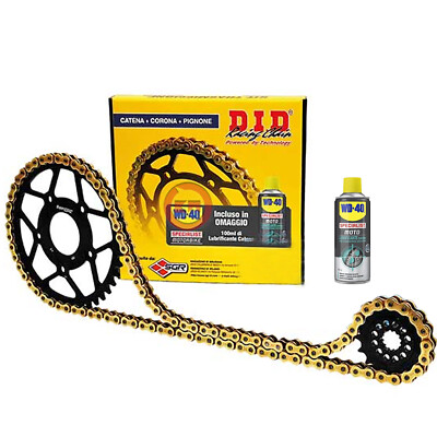 KIT TRASMISSIONE DID CATENA CORONA PIGNONE APRILIA 660 Pegaso Strada 2005 2006