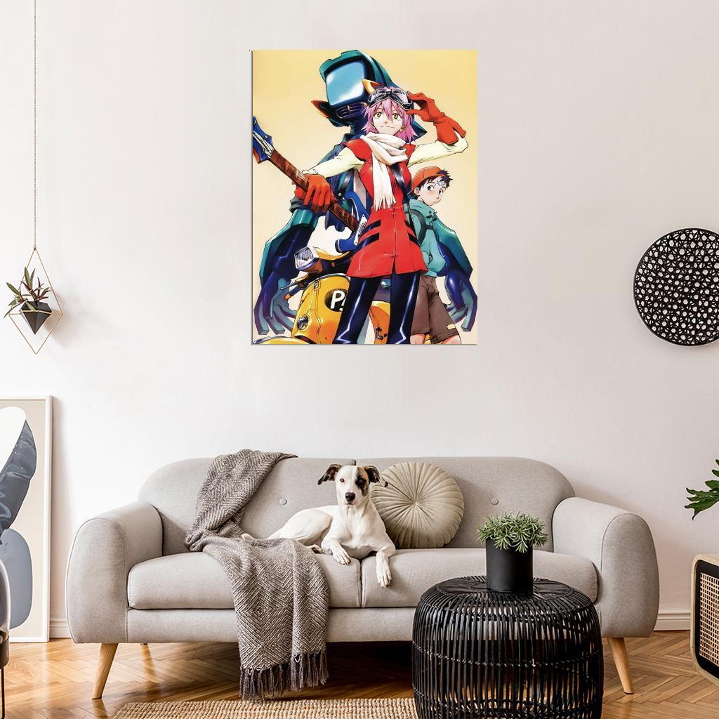 60855 Haruhara Fooly Cooly FLCL Anime Wall Decor Print Poster | eBay