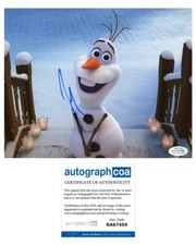 Josh Gad "Frozen" AUTOGRAPH Signed 8x10 Photo C ACOA