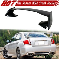 Unpainted Fits Subaru Impreza Wrx 3rd Sedan Rear Trunk Spoiler Sti Style 08-14
