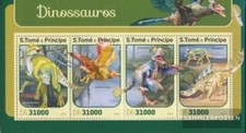 Sao Tome e Principe 6841-6844 Feuille miniature neuf avec gomme originale 2016 d