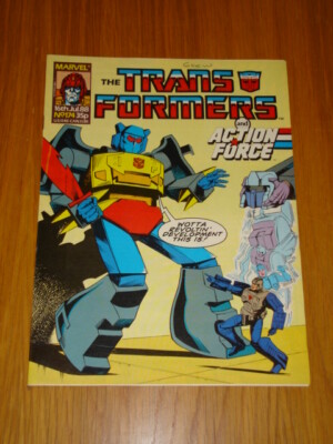 TRANSFORMERS BRITISH WEEKLY #174 MARVEL UK COMIC 1988