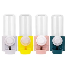Bird Water Feeder 500ml Automatic Cage Water Dispenser Bottle for Dog Cat Parrot