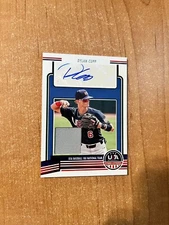 2023 Stars & Stripes - Dylan Cupp - USA 18U Team Signatures Auto Relic