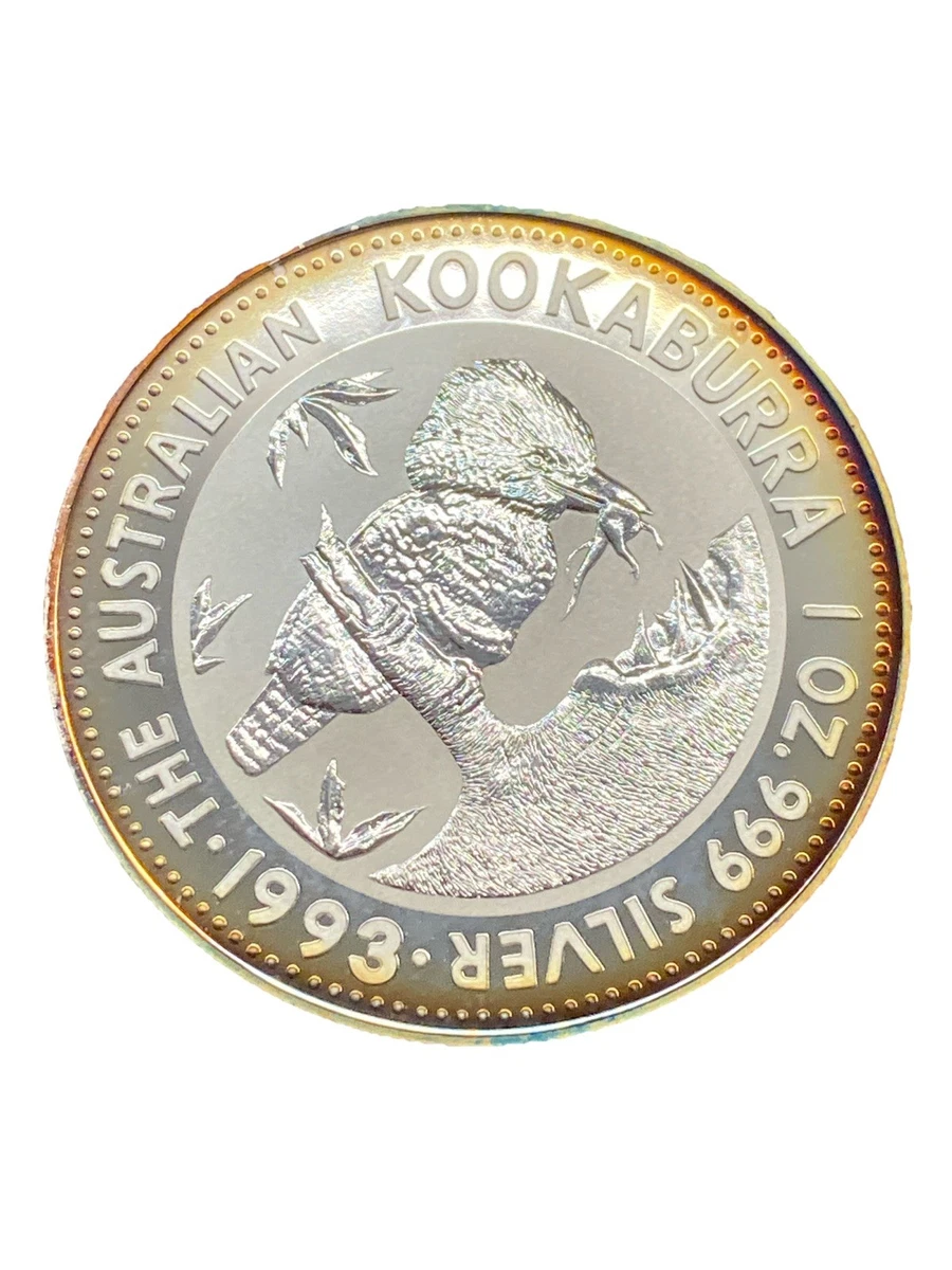 Australian Kookaburra 1 oz Precious Metal Content per Unit 1993
