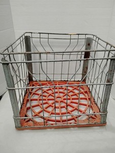Wire Milk Crate | eBay