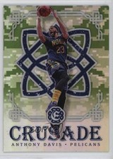 2016-17 Panini Excalibur Crusade Camo Anthony Davis #6 0q5
