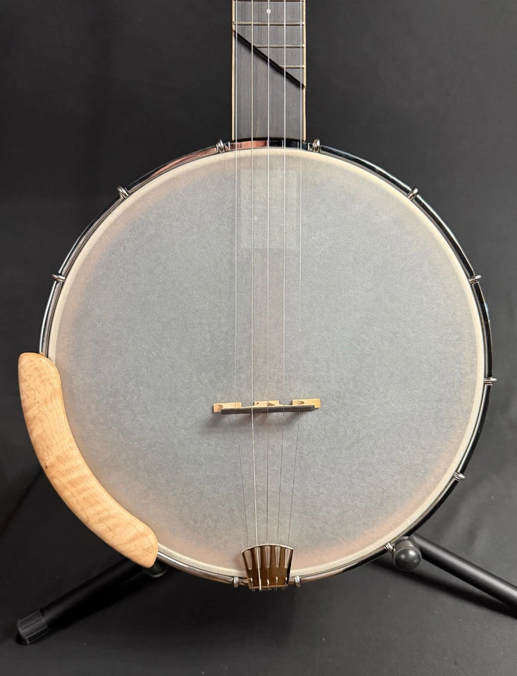 Gold Tone HM-100 High Moon Handcrafted 5-String Open Back Banjo w/ Case - Image 2 of 4