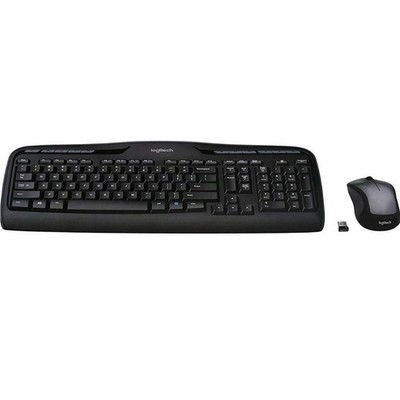 Logitech MK335 Wireless Keyboard and Mouse Combo - Black/Silver