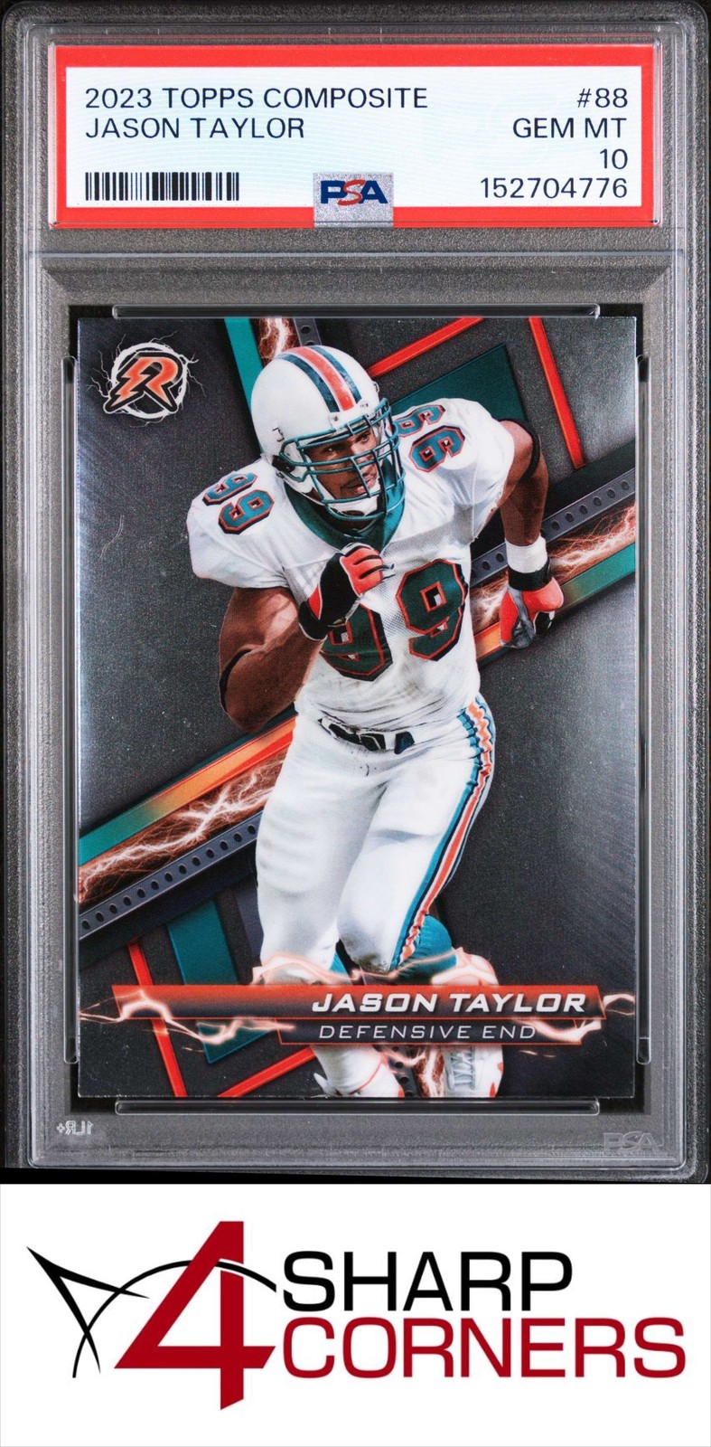 Jason Taylor Topps Composite #88 Base
