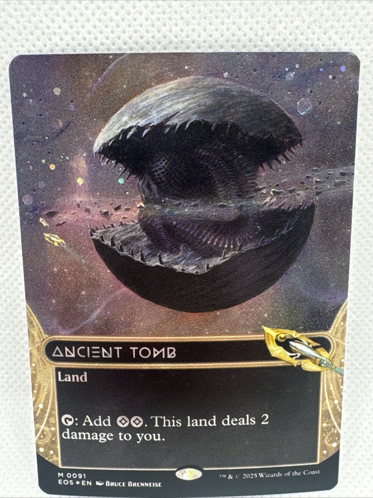 Ancient Tomb 0091 Borderless Galaxy Foil