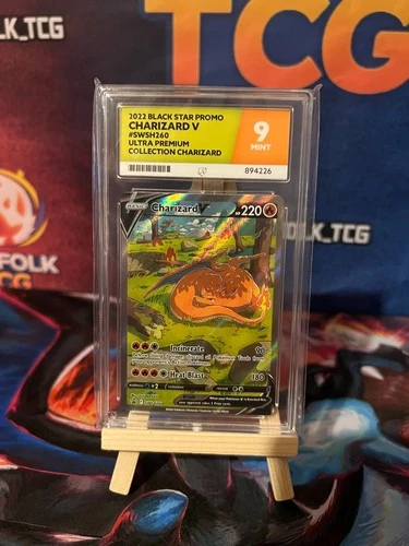 Charizard V - Black Star Promo - 2022 - UPCC - Ace 9 Mint