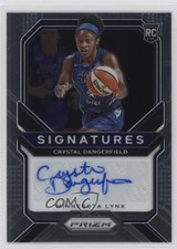 2021 Panini Prizm WNBA Signatures Crystal Dangerfield #SG-CDF Auto 1rw0