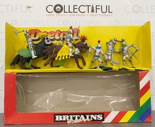 BRITAINS DEETAIL - 7728 - MEDIEVAL KNIGHTS - 5x FIGURE SET RARE MIB