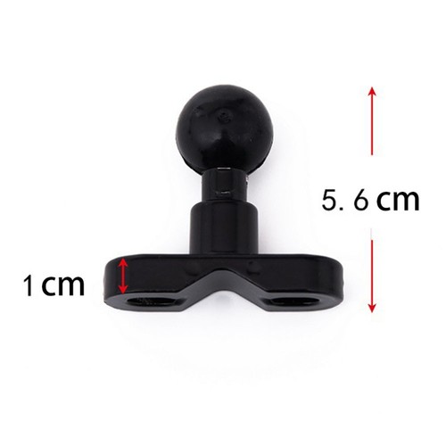 Easily Adjustable Motorcycle Mobile Phone Holder Base with Swivel Mechanism - Picture 8 of 8