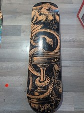 Yocaher Graphic Natural Blind Justice Skateboard Deck DECK ONLY. Sf