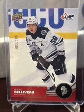 2021-22 Upper Deck CHL #63/100 Isaac Belliveau #118