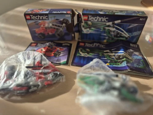 LEGO Technic 8209 + 8217 Vintage Sets w/ Boxes & Instructions – Appear Complete