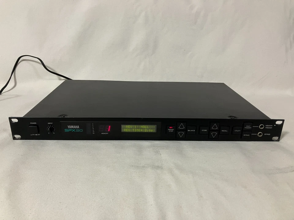 YAMAHA SPX90 Digital Multi-Effects Sound Processor Japan Vintage Working - Image 2 of 4
