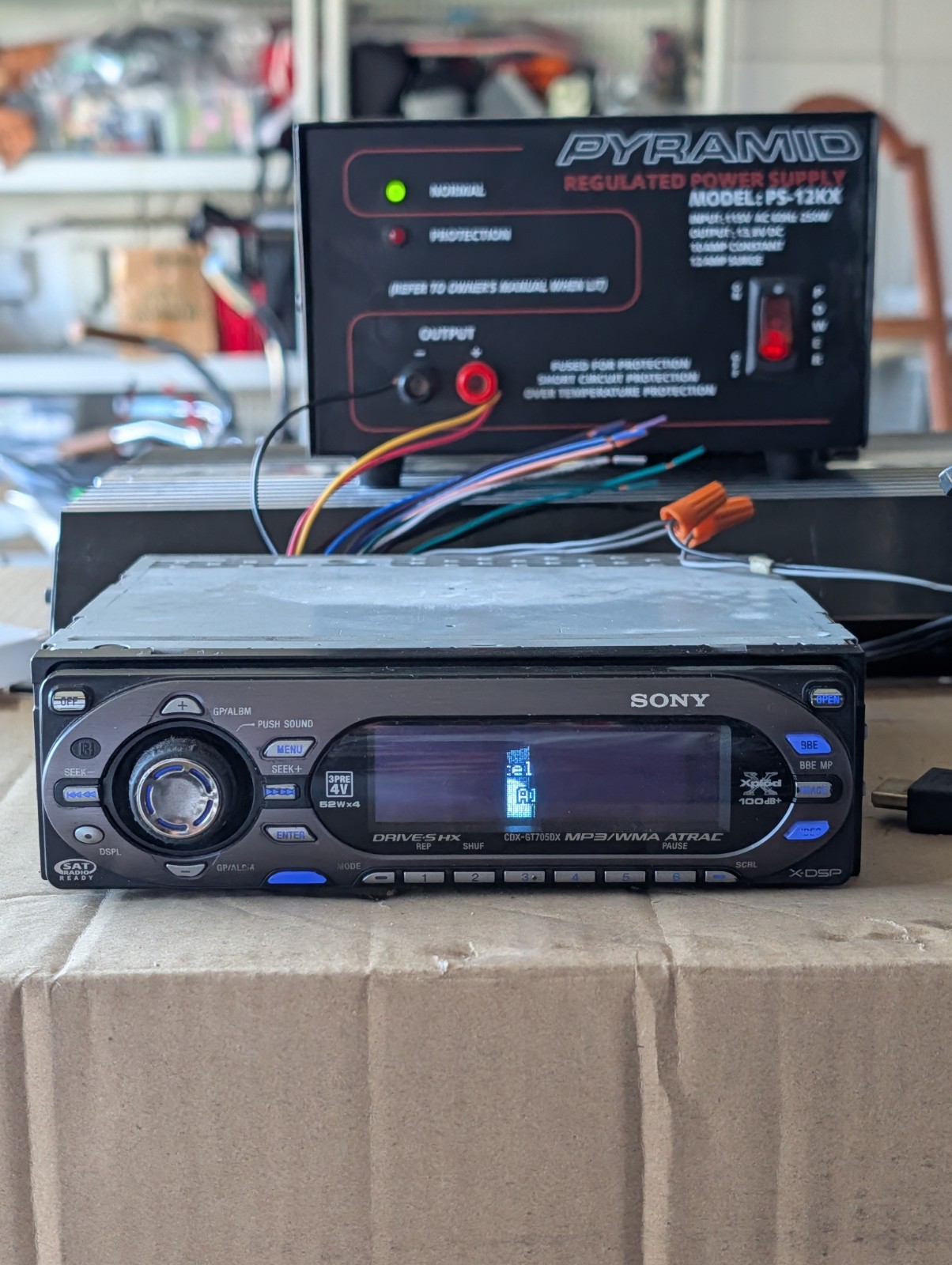 Cd Mp3 Wma Player Drive Shx X-dsp - For Parts