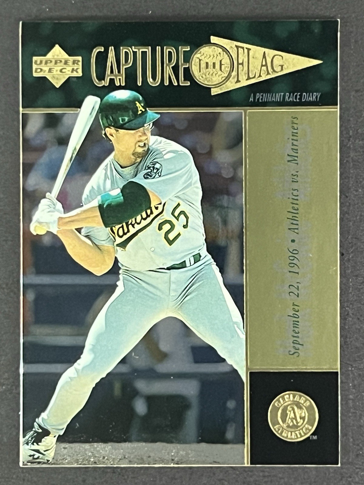 1997 Upper Deck - Mark McGwire #386 Oakland Athletics