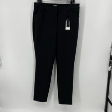 Express Skinny High Rise Pants Womens Black Stretch Dress Pants Large NWT