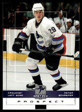 1999-00 Upper Deck Wayne Gretzky Peter Schaefer Vancouver Canucks #172