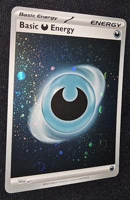 Basic Darkness Energy (Cosmos Holo) 007 Sve: Scarlet & Violet Energies Holo