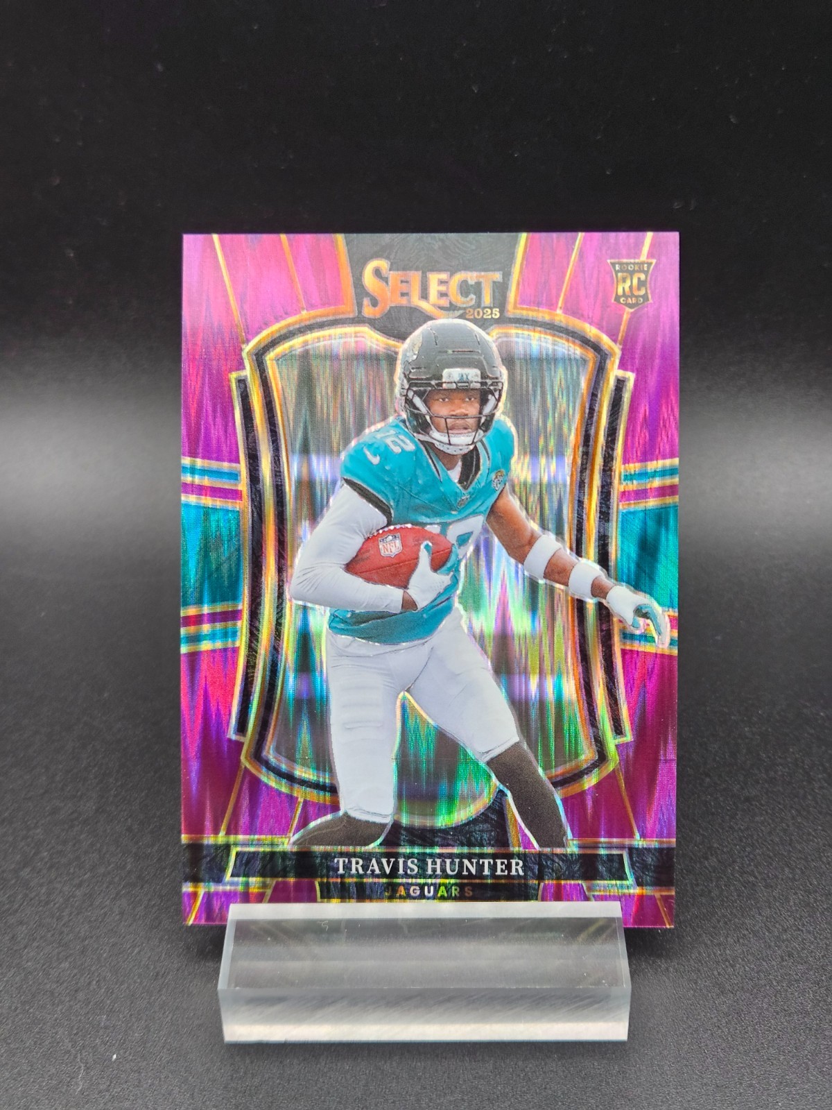 🔥 2025 Select Travis Hunter Purple Shock /699 Premier Level 🔥