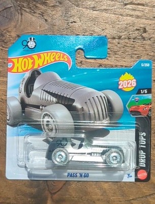 Hot Wheels 5/250 Pass 'N go 90 Years Ans 1/5 Drop Tops