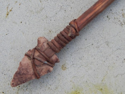 #ad #ad STONE POINT LARGE SIZED LAKOTA SIOUX PLAINS INDIAN HAND MADE ARROW $95.00