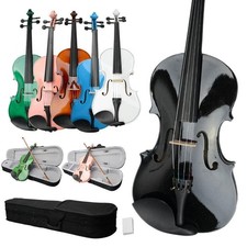 Optional Student 15 16 inch Acoustic Viola  Case  Bow  Rosin