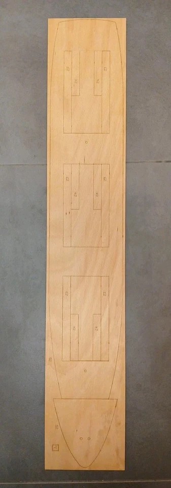 Graupner 2144 Motorfrachtschiff Neptun NEU/OVP Rumpf GFK - Bild 4 von 4