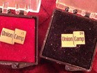 Three Vintage Union Camp 15-20-25 Year Tie Clip 1/10 Gold Field — photo 2