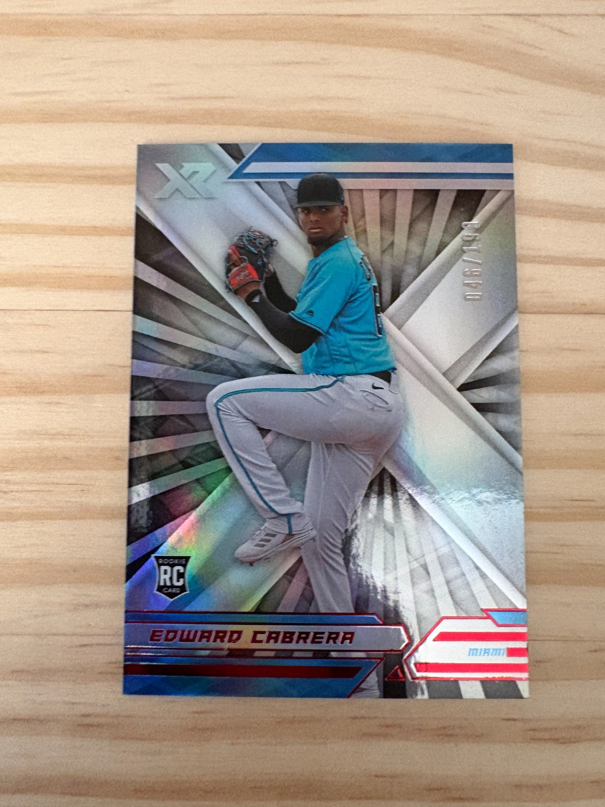 2022 Panini Chronicles XR Red #5 Edward Cabrera 046/199
