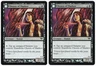Chosen of Markov - Markov's Servant x2 2x 2012 Dark Ascension FOIL MTG NM AZ1