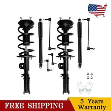 8pcs Front Rear Shocks Struts Sway Bars For 2013-2018 2019 Ford Explorer Awd 8pcs Front Rear Shocks Struts Sway Bars For 2013-2018 2019 Ford Explorer Awd