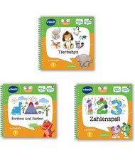 Vtech 80-488904 MagiBook-Lernbuch-Bundle: 3 Bücher der Lernstufe 1