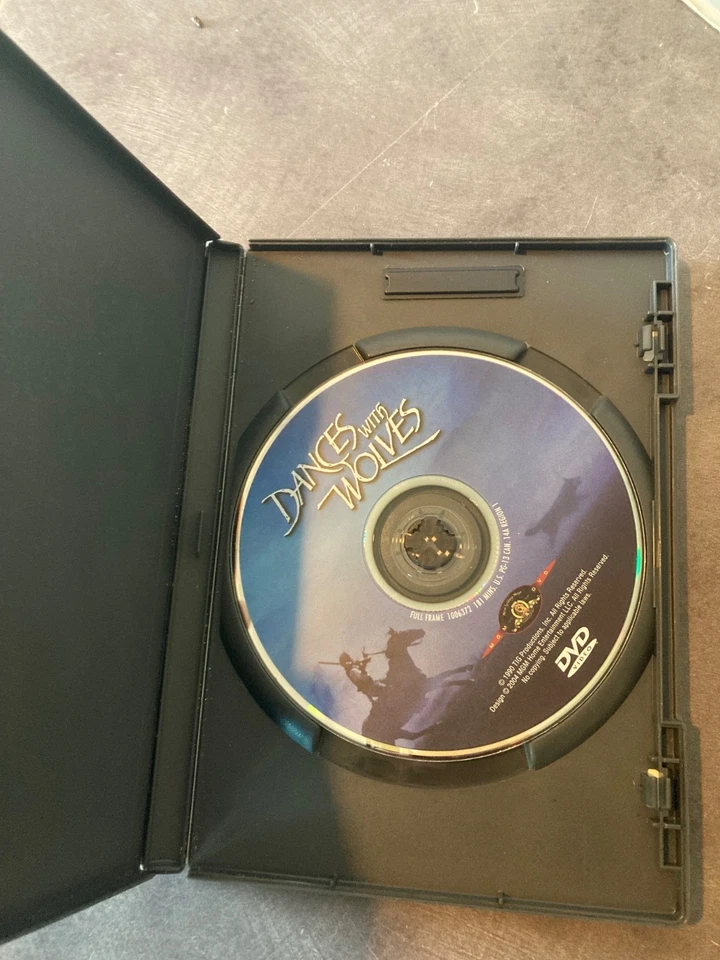 Dances with Wolves DVD 1990 Kevin Costner Academy  Award Winner (with slip) - Image 3 of 3