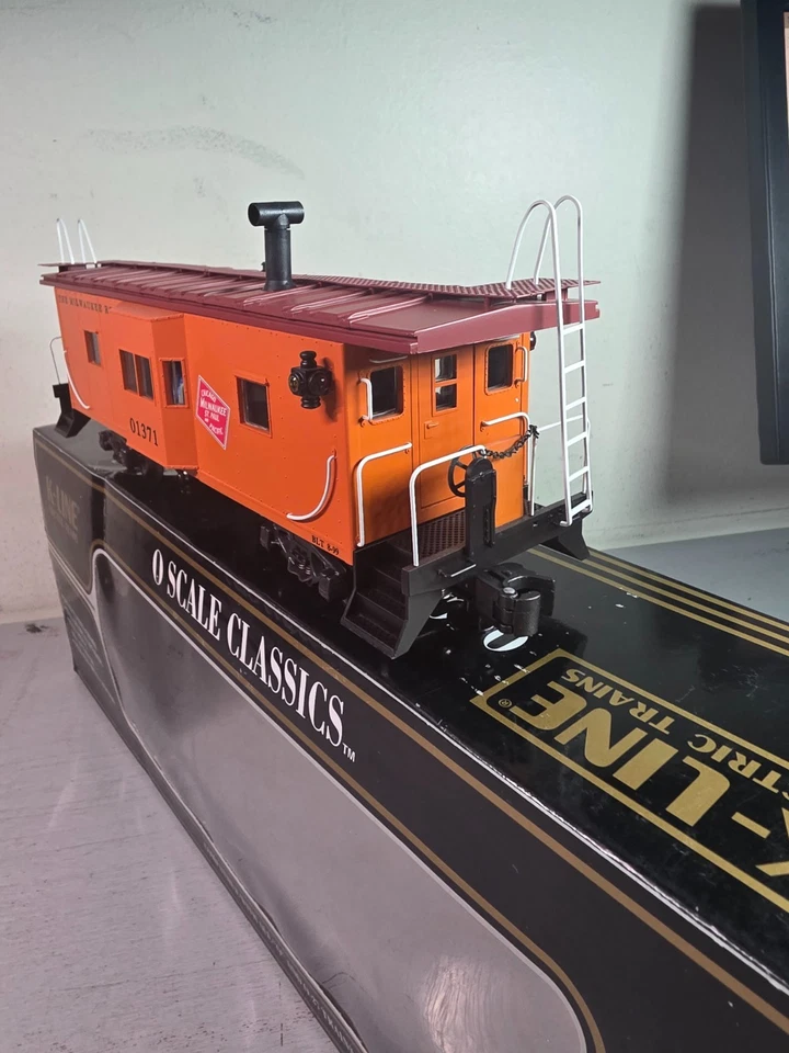 K_LINE K612-1371 Milwaukee Road Smoking Caboose +++++ OB & Paperwork +++++ - Image 2 of 4