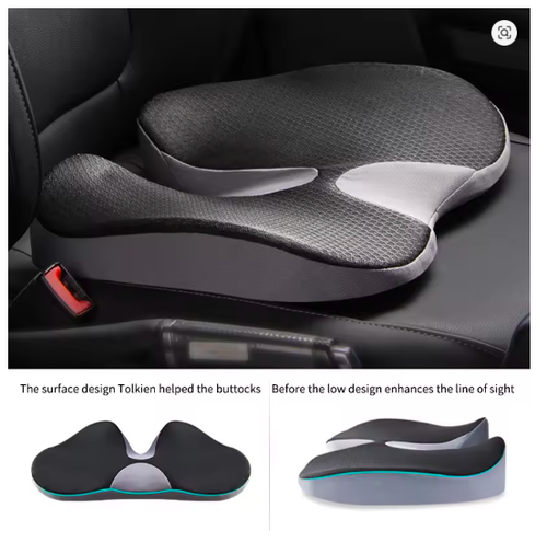 Non Slip Orthopedic Prostate Cushion for Tailbone Sciaticaback Pain Relief Seat - Picture 2 of 7