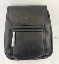 Gabor Damen Rucksack schwarz Kunstleder Cityrucksack Schultertasche verstellbar