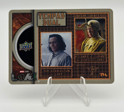 Loki Tempad Dual Metal Card TMD-8 2023 Upper Deck Marvel Loki Season 1