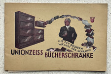 UNIONZEISS B&Uuml;CHERSCHR&Auml;NKE, Original Katalog 1927 Mit Preisliste und Anschreiben
