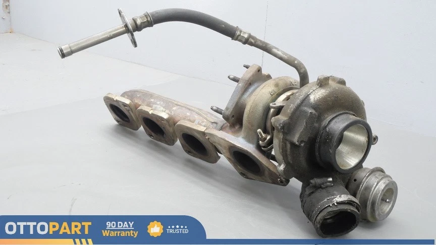 2011-2016 Mercedes X166 GL450 Right Turbocharger Turbo Charger Manifold OEM - Image 2 of 4