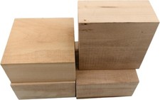 4PCS Basswood Carving Blocks, Whittling Wood Carving Kit, Unfinished Wooden B...