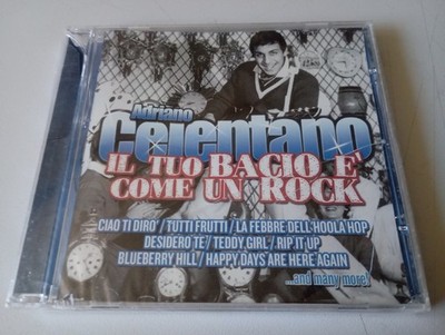 ADRIANO CELENTANO SELTENE CD y 2011 dein Kuss ist wie ein Rock VERSIEGELT